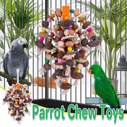 Colourful Parrot Toy Chew Corn Cob 19.68" for Medium to Large Birds - SuperSaverAU - view 1