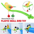 Premium Parrot Simulation Bird Toy with Stand Rack