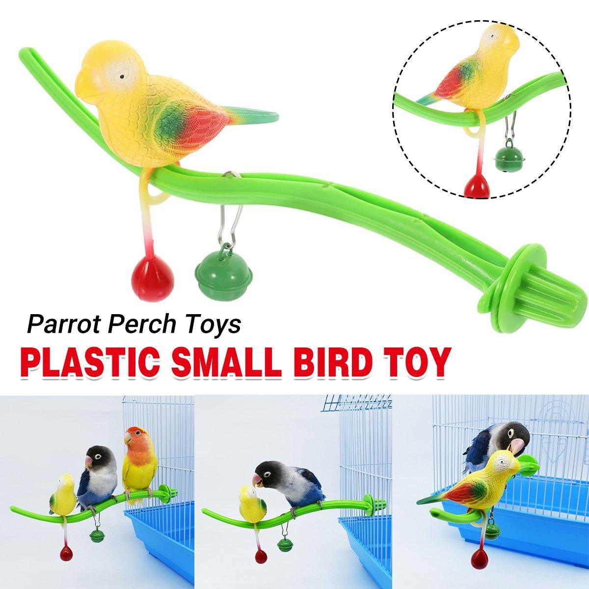 Premium Parrot Simulation Bird Toy with Stand Rack