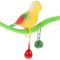 Premium Parrot Simulation Bird Toy with Stand Rack
