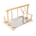 Parrots Wooden Stand Bird Play Activity Center Playground Swing 41x23x38cm - SuperSaverAU - view 1