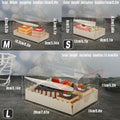 25pcs Transparent Portable Baking Boxes for Lasagna, Mousse Cake - S Size - SuperSaverAU - view 3