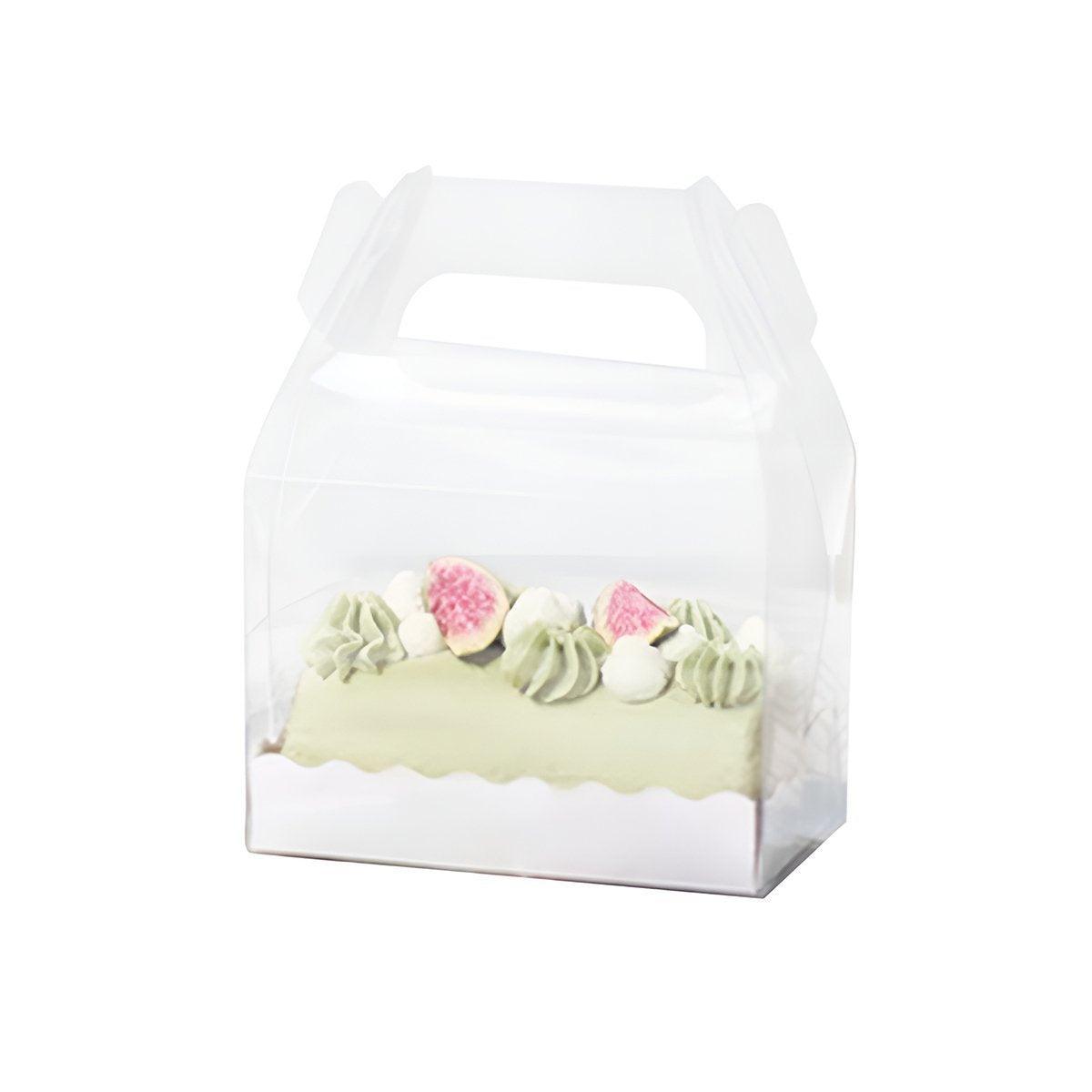 25pcs Transparent Portable Baking Boxes for Lasagna, Mousse Cake - S Size - SuperSaverAU - view 5