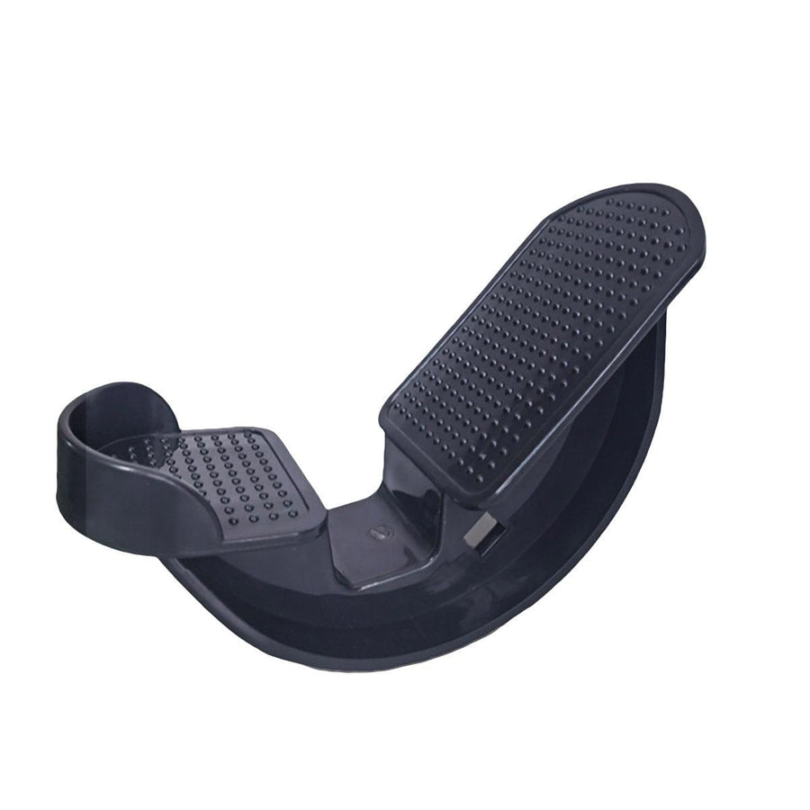 Premium 2pcs Black Calf Stretcher Slant Board Pedals for Achilles and Ankle Stretching