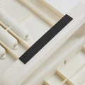 Premium White Ergonomic Under Desk Footrest Anti Fatigue Office Foot Support