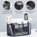 Premium Metal Desktop Pen Holder – Grey with Pull-Out Drawer