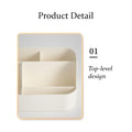 Desktop Storage Box Organizer for Stationery & Cosmetic with 2 Drawers - Green - SuperSaverAU - view 4