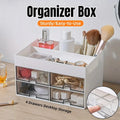 Premium Large Capacity Desktop Pen Storage Box – with Drawers