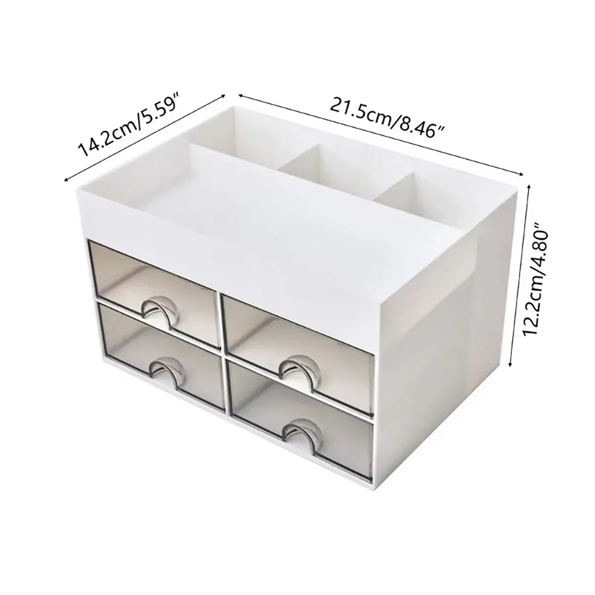 Premium Large Capacity Desktop Pen Storage Box – with Drawers