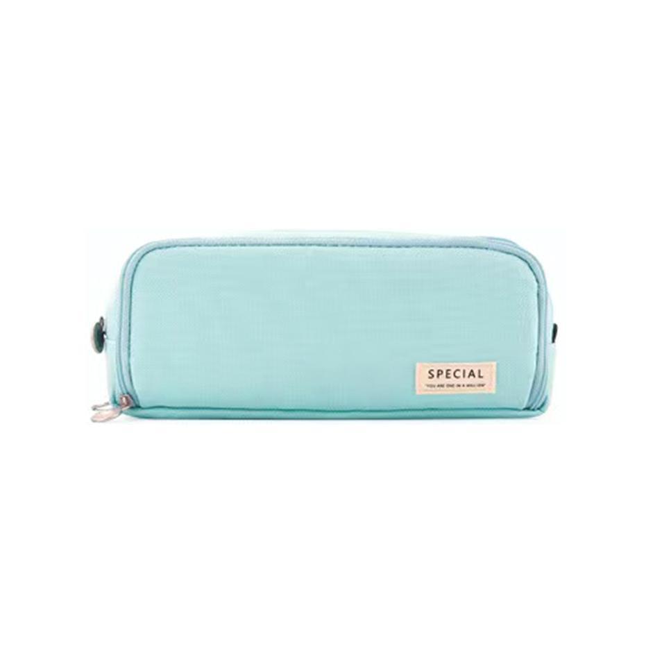 Purple Zipper Pencil Case - Large Capacity Organizer - SuperSaverAU - view 9
