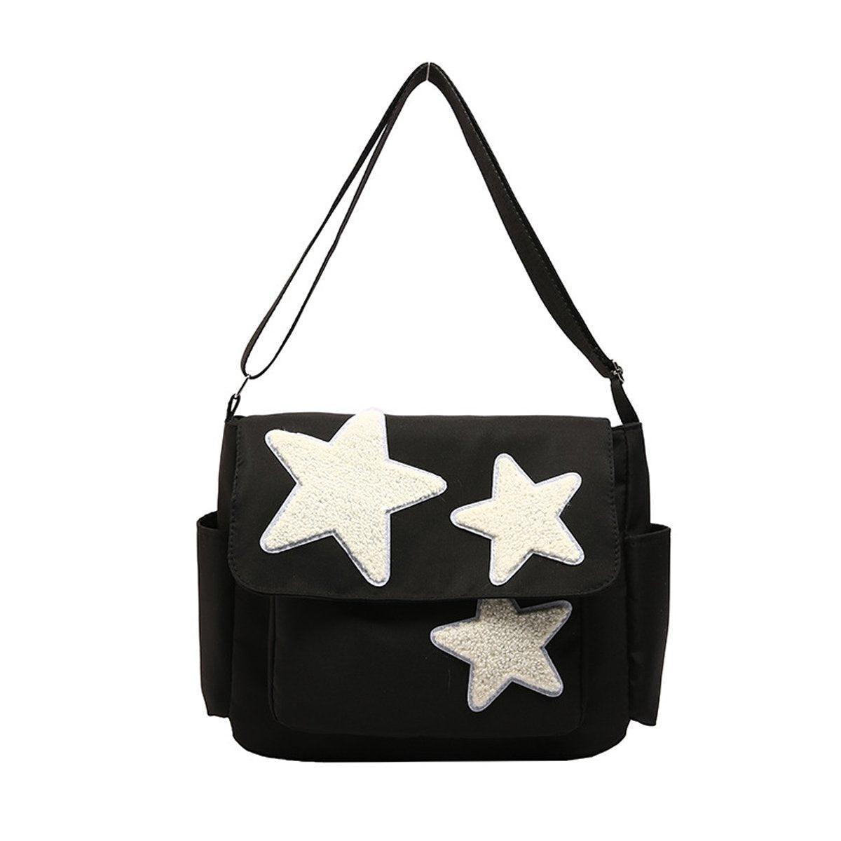 Premium Japanese Style Pentagram Crossbody Shoulder Bag