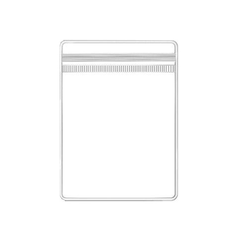 Premium 100 Pack Clear PVC Self Sealing Jewellery Bags 12x12cm