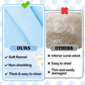 Small Animal Bed Cushion Plush Sleeping Mat 40cm x 35.5cm for Pet Carrier Cage - Pink - SuperSaverAU - view 4