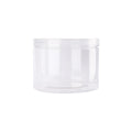 Premium Wide Mouth Clear Plastic Storage Bottles – 10 x 8.5cm, 50 Pack