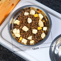 Premium Adjustable Double Pet Feeding Bowls - Orange