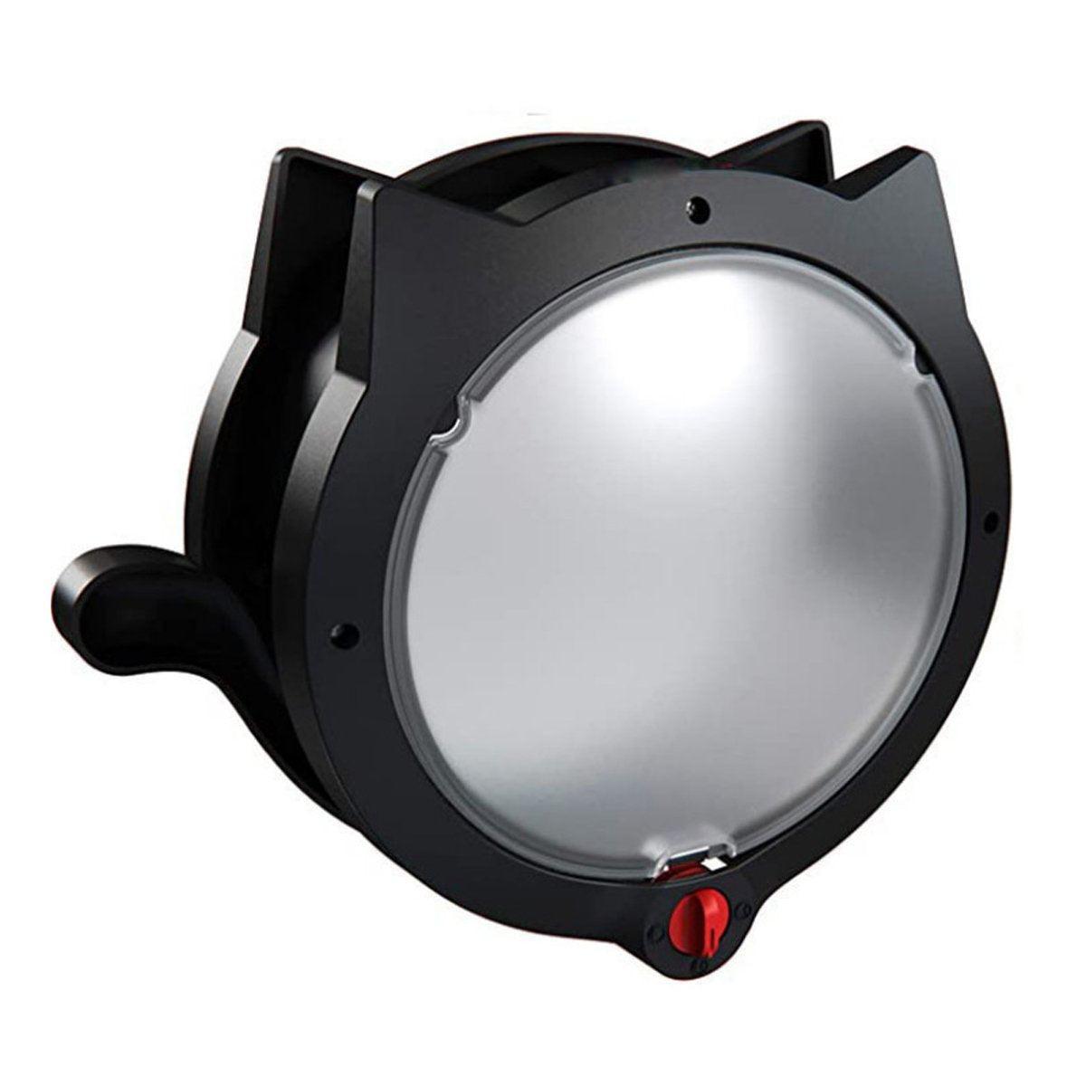 Cat Ear Pet Door for Cats and Dogs - 31.5cm x 27.5cm - Durable, Easy Access, White