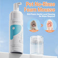 Pet Dry Cleaning Foam Free & Clear Body Wash Mousse 150ml for Dogs & Cats - SuperSaverAU - view 1