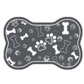 Premium Diatom Mud Pet Feeding Mat Non-Slip - Black 50 x 80cm