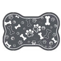 Premium Diatom Mud Pet Feeding Mat Non-Slip - Black 50 x 80cm