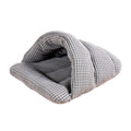 Semi-Enclosed Pet Sleeping Bag for Small Animals - 32cm x 30cm x 16cm - Blue - SuperSaverAU - view 6