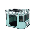 Foldable Pet Fence Tent - Portable Waterproof Kennel for Cats & Dogs - Cyan-L - SuperSaverAU - view 6
