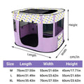 Foldable Pet Fence Tent - Portable, Waterproof, Ventilated - Cyan-M - SuperSaverAU - view 3