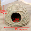 Premium Natural Straw Small Pet Grass Nest Hideout