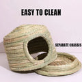 Premium Natural Straw Small Pet Grass Nest Hideout