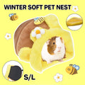 Pet Nest Bird Nest - Wear-Resistant Cotton Padded Cozy Honeypot Design - S - SuperSaverAU - view 1