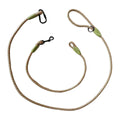 Premium Hands-Free Crossbody Dog Leash - Khaki 230cm