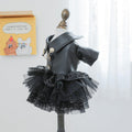 Pet Leather Skirt Outfit for Small Dogs and Cats - L, Sequins, Autumn Winter - SuperSaverAU - view 5