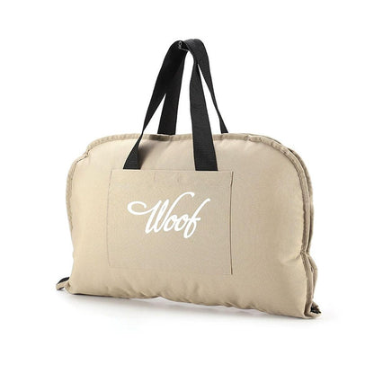 Portable Waterproof Dog Mat - Foldable Zippered Travel Bed - Green Size