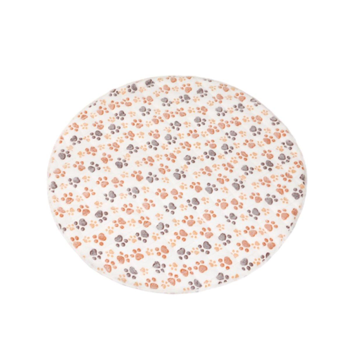 Waterproof Round Dog Pad - Non-Slip, Machine Washable, Khaki, 55cm - SuperSaverAU - view 8