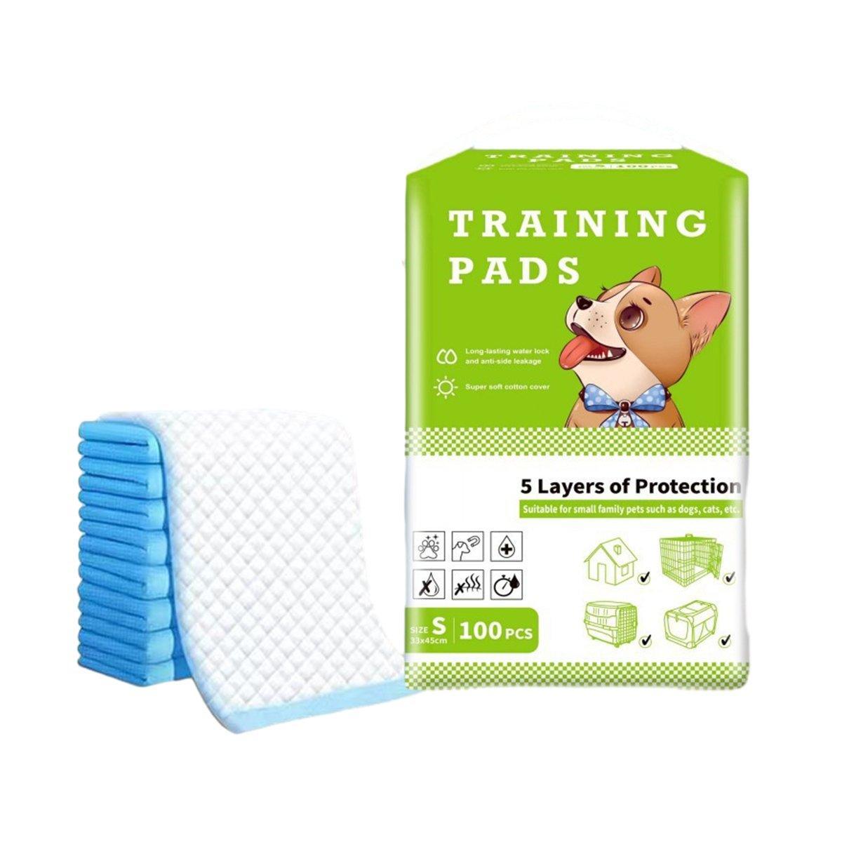 Large Puppy Dog Training Pads - Indoor Absorbent Pee Pads Mat - S (45*33cm) - 100PCS - SuperSaverAU - view 6