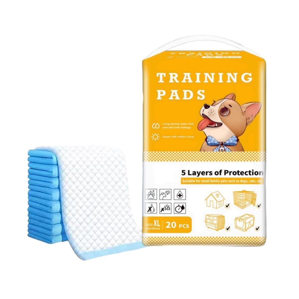 Large Puppy Dog Training Pads - Indoor Absorbent Pee Pads Mat - S (45*33cm) - 100PCS