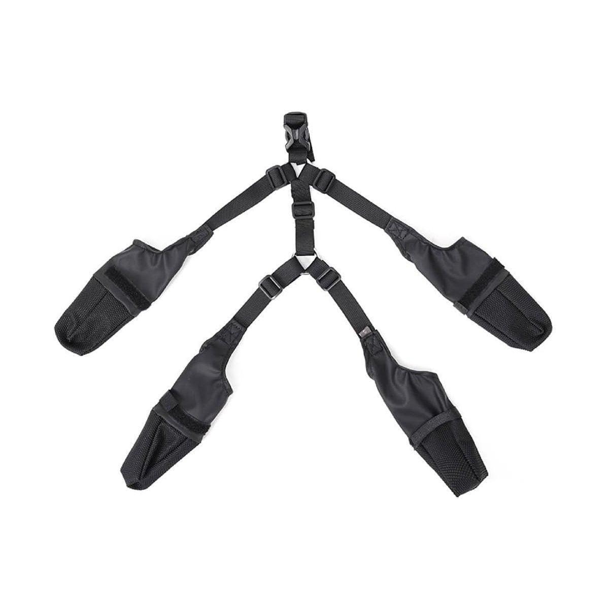 Waterproof Dog Shoes Anti-Slip with Adjustable Suspenders - M - SuperSaverAU - view 2