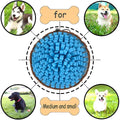 Premium Blue & Brown Pet Snuffle Mat Slow Feeder Puzzle Toy