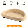 Large Cat Scratching Board Sofa - 24 x 14.96 x 7.08 inches - Scratch Resistant Nest for Cats and Kittens - Green - SuperSaverAU - view 4