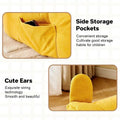 Bear-Shaped Pet Sofa Chair for Small Dogs - Comfortable Seat - White - SuperSaverAU - view 5