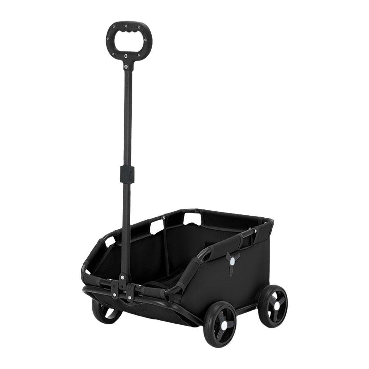 Black Foldable Pet Stroller for Dogs and Cats - Travel Carrier