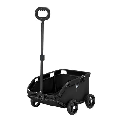 Black Foldable Pet Stroller for Dogs and Cats - Travel Carrier