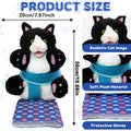 Premium Wrestler Cat Interactive Hand Puppet Toy - 20 x 50cm