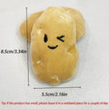 20PCS Handmade Squeaky Plush Potato Doll Toys for Dogs & Cats, 8.5cm - SuperSaverAU - view 3