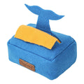 Premium Dog Sniff Training Toy Plush Treat Hiding Aid - Blue