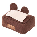 Premium Dog Sniff Training Toy Plush Treat Hiding Aid - Brown