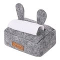 Premium Dog Sniff Training Toy Plush Treat Hiding Aid - Grey