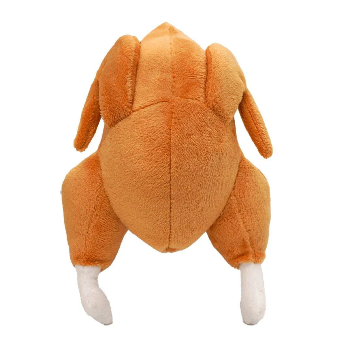 Premium Plush Roast Chicken Squeaky Dog Toy for Interactive Play