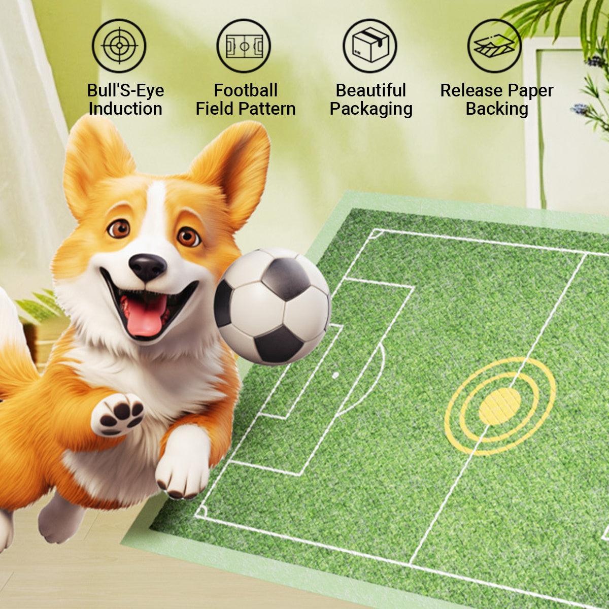 Dog Training Pads Bullseye Design, Leakproof, S-50PCS, High Absorbency - SuperSaverAU - view 4