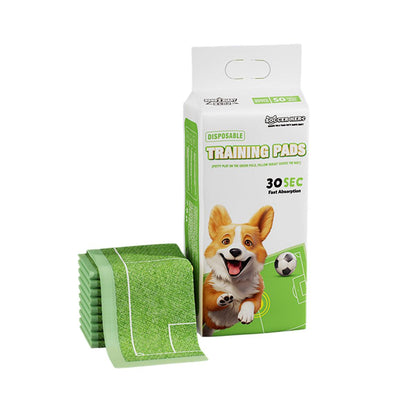 Dog Training Pads Bullseye Design, Leakproof, S-50PCS, High Absorbency