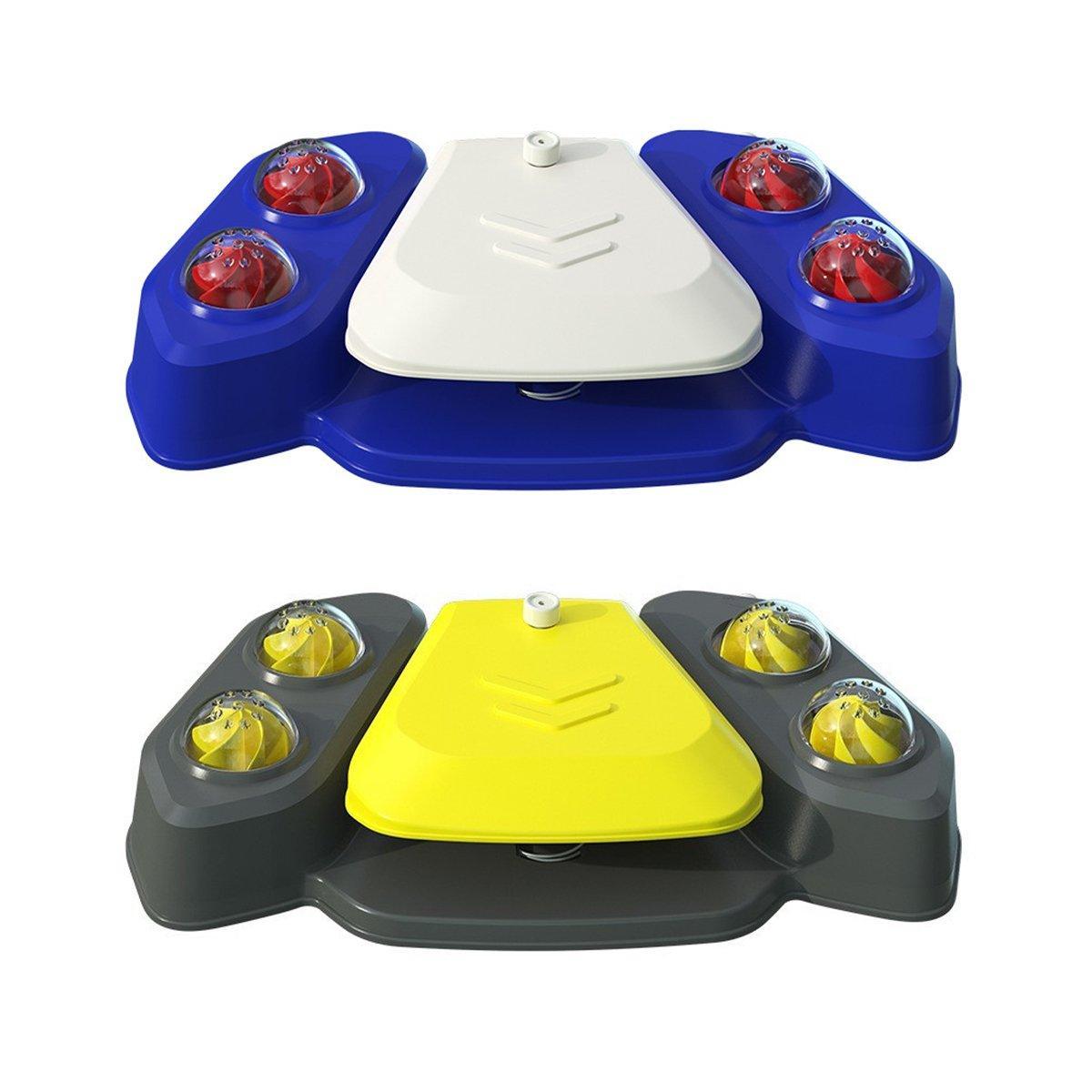 Automatic Water Dispenser & Bath Spray Toy for Dogs - Blue, Footstep-Activated